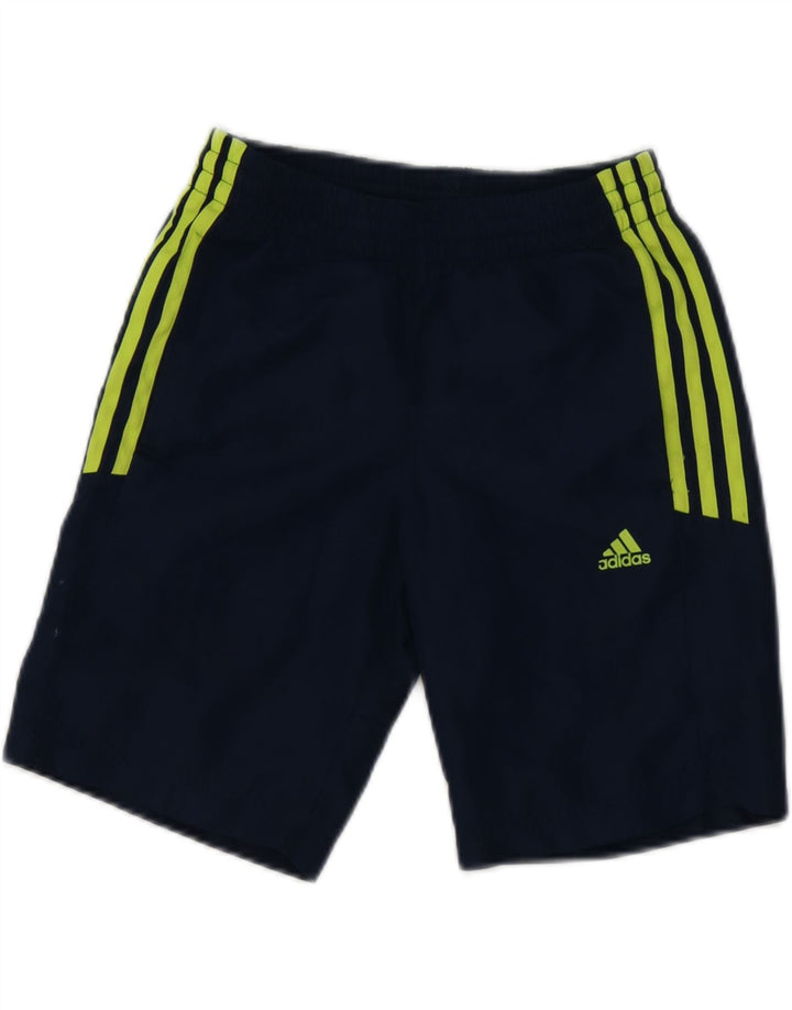 Adidas drenge sportsshorts 9-10 år marineblå polyester