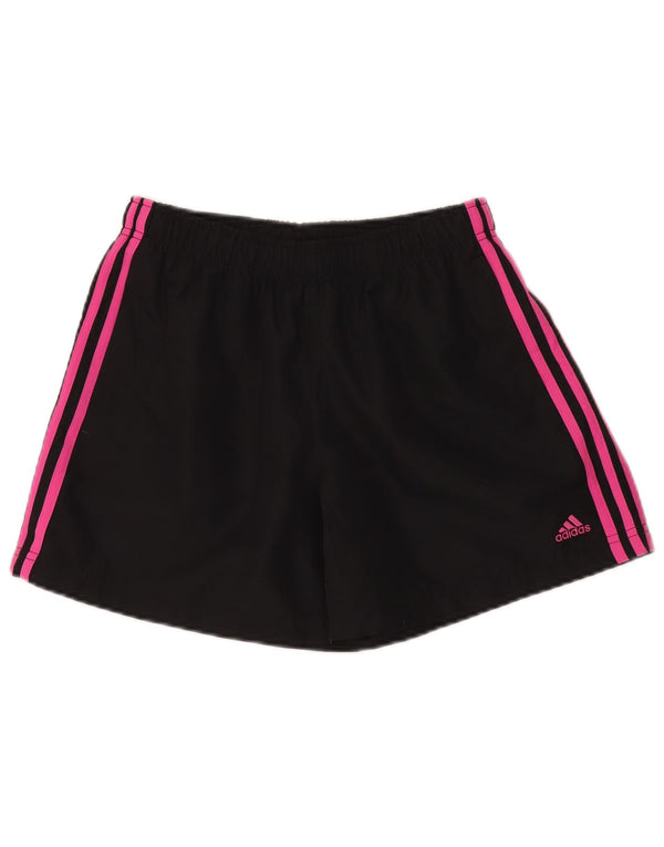 Adidas sportsshorts til kvinder UK 8 Small W24 Black Polyester