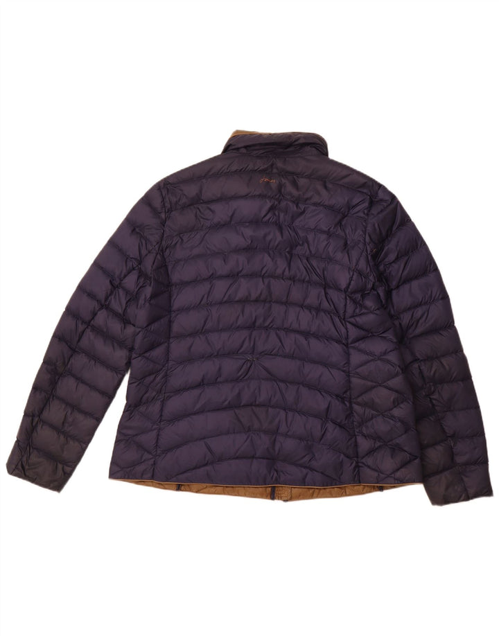 Joules polstret jakke til kvinder UK 18 XL marineblå polyamid