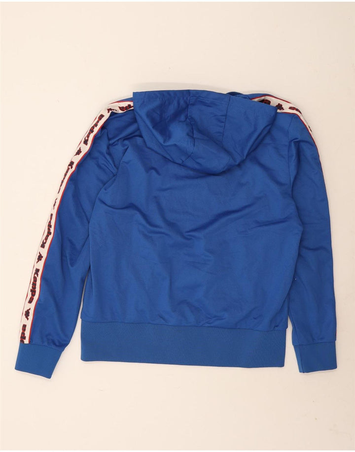 Kappa Herre grafisk træningsdragt Topjakke XL Blå Colourblock Polyester