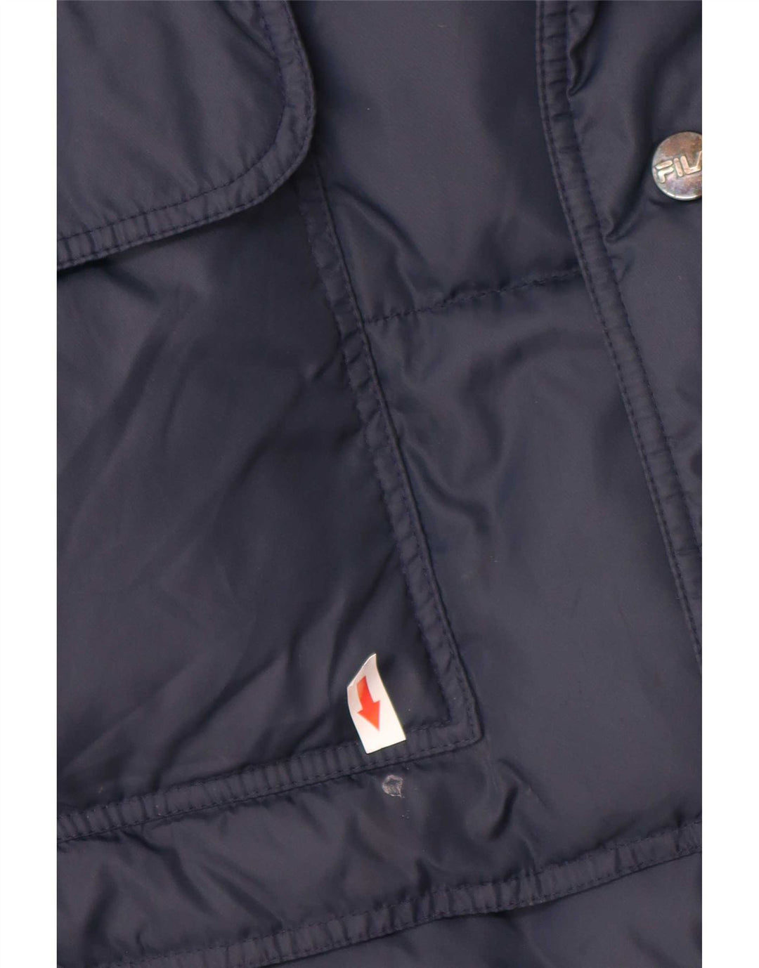 Fila Herre Polstret Gilet IT 56 XL Marineblå polyamid