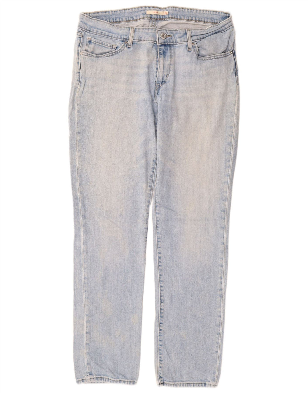 Levi's Dame 712 Slim Jeans W32 L32 Blå Bomuld