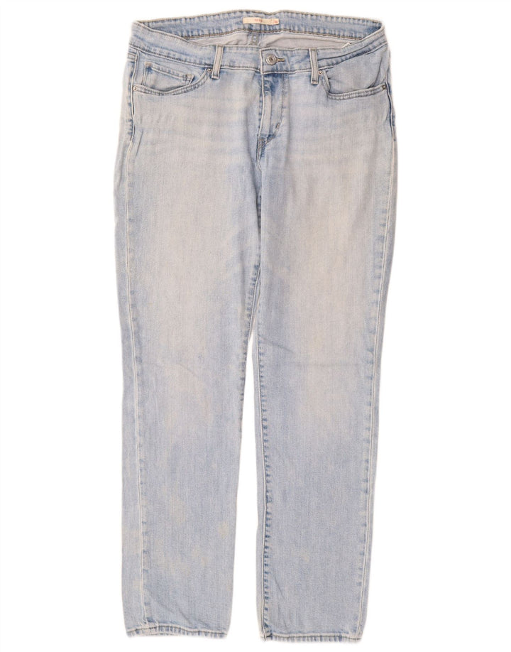 Levi's Dame 712 Slim Jeans W32 L32 Blå Bomuld