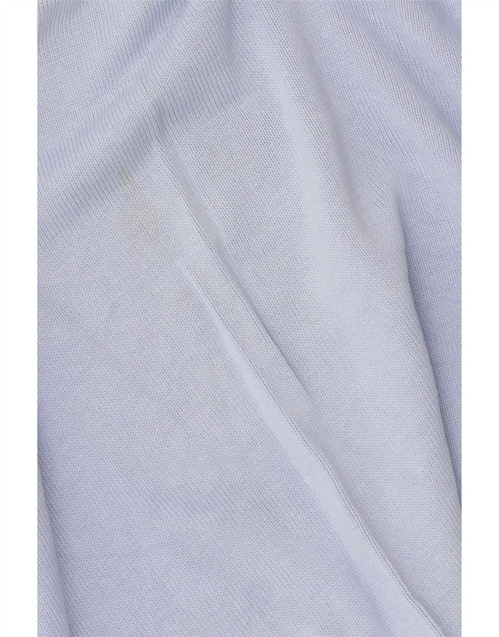 Marks & Spencer Herre Blue Harbor V-hals sweater Stor blå bomuld
