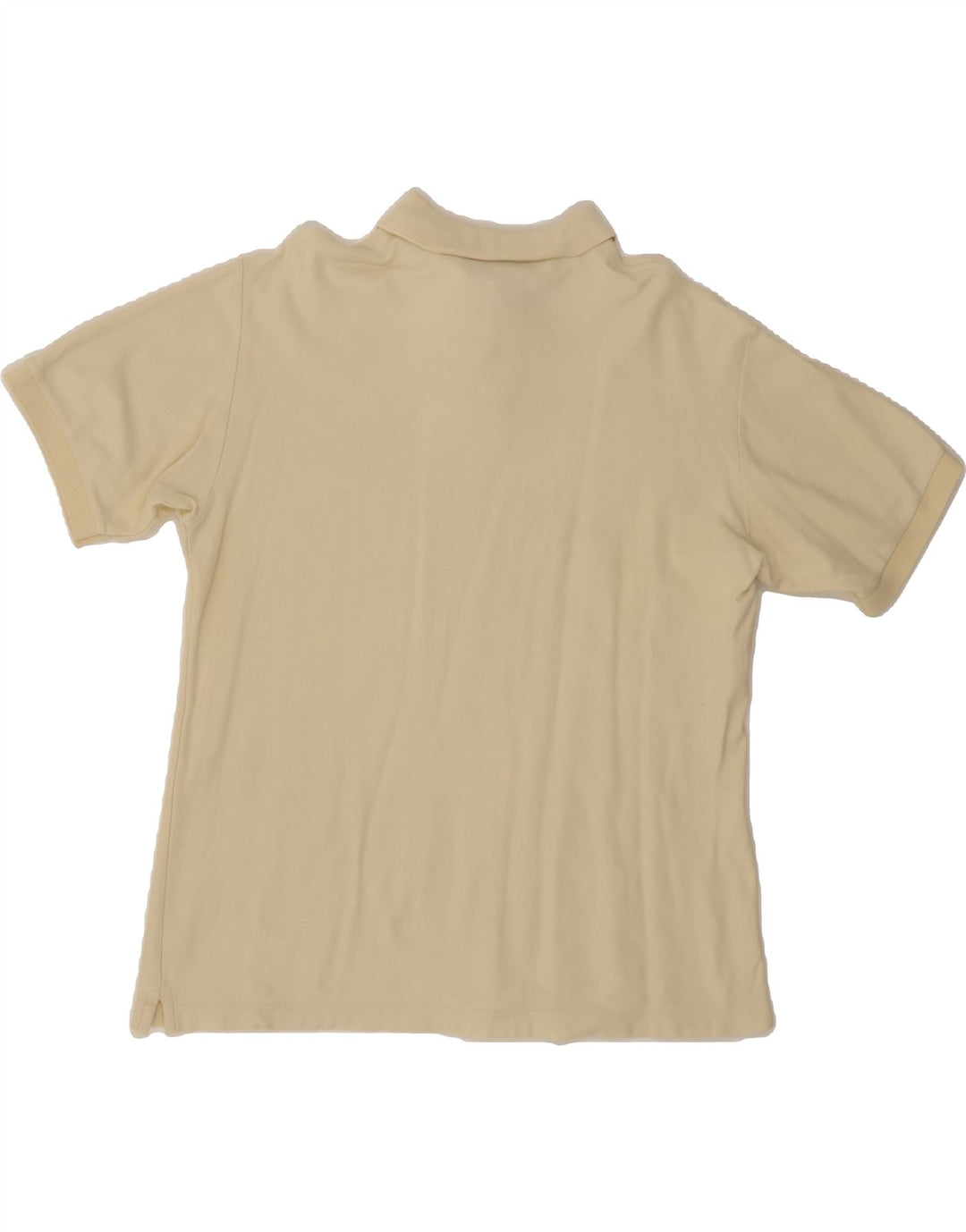FILA Mens Polo Shirt IT 52 Large Beige Cotton Vintage Fila and Second-Hand Fila from Messina Hembry 