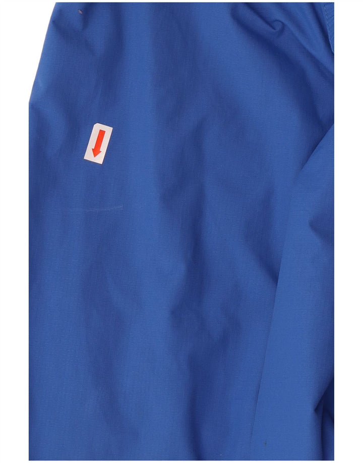 SUPERDRY Herre Windbreaker Jacket UK 40 Large Blue Nylon