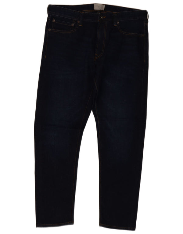 Marks & Spencer Herre Slim Jeans W34 L29 Marineblå Bomuld