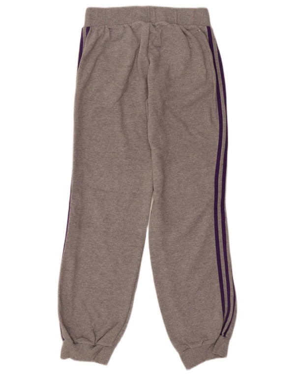 Adidas Womens Climalite træningsdragt Bukser Joggers UK 8/10 Small Grey