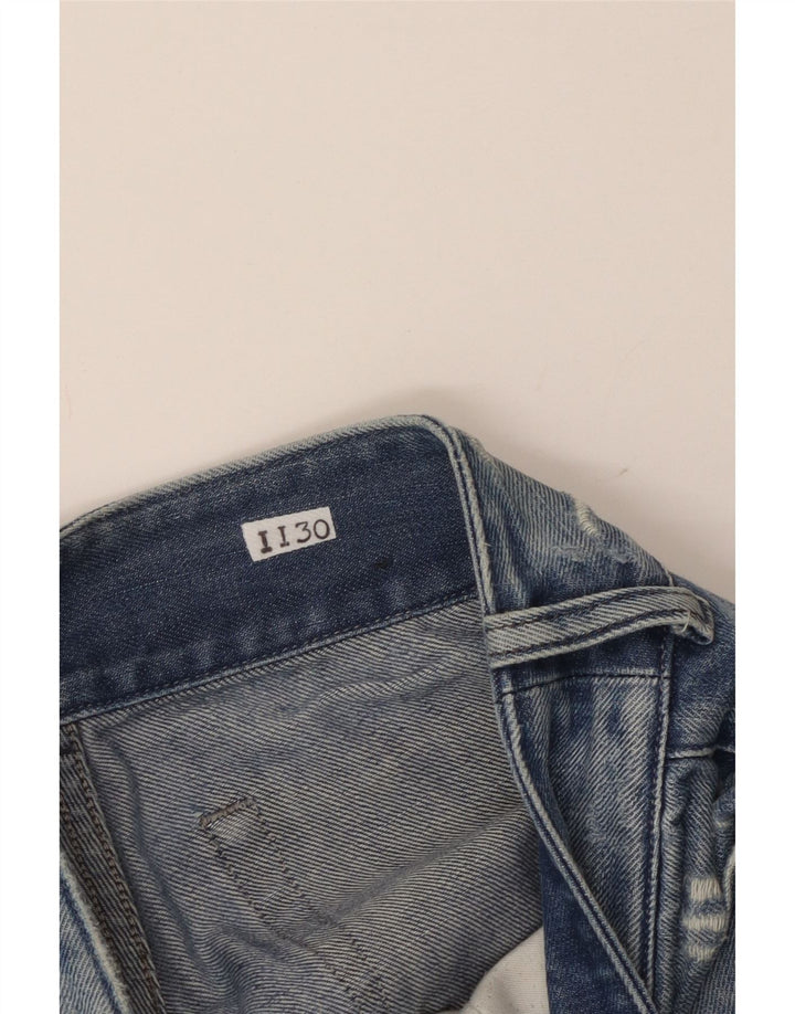 Diesel Dame Distressed Slim Jeans W30 L29 Blå