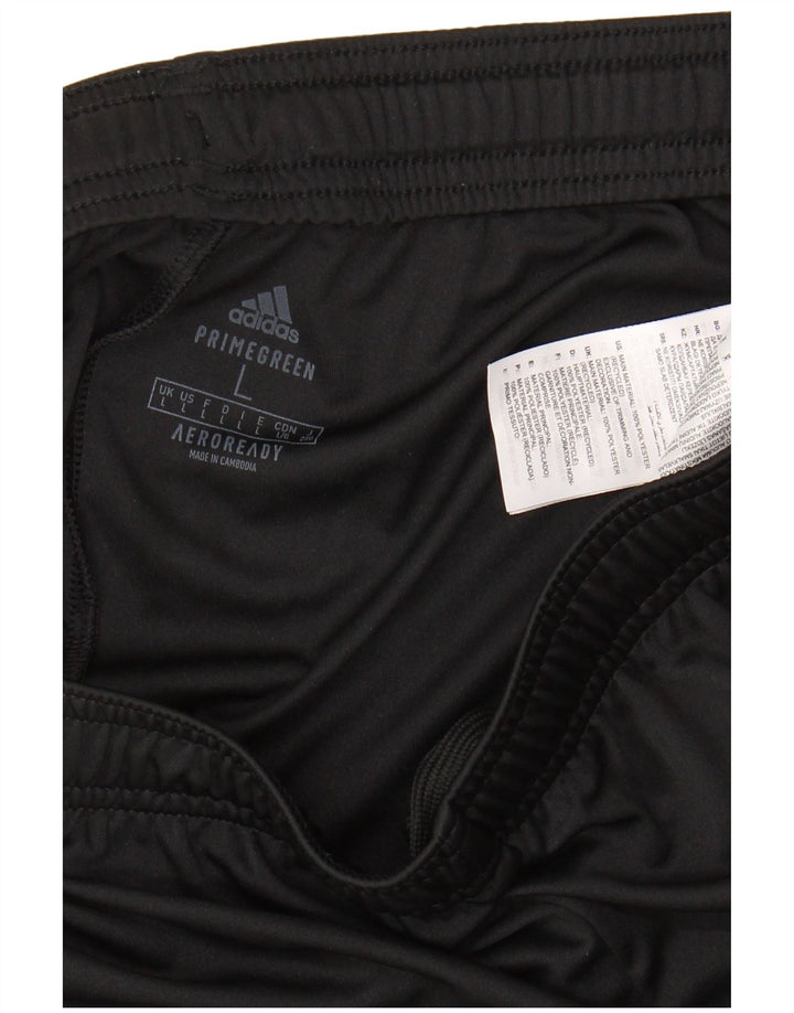 ADIDAS Mens Aeroready Sport Shorts Large Black Polyester
