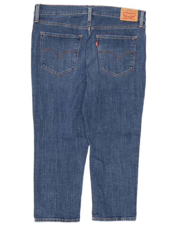 Levi's Dame 311 Shaping Skinny Capri Jeans W30 L21 Blå Bomuld