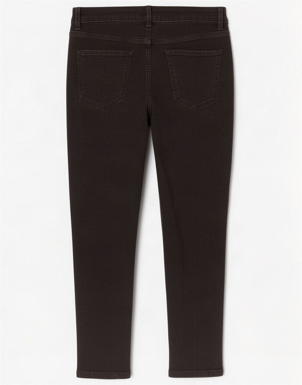 Marks & Spencer Womens The Lily Crop Slim Jeans UK 12 Meium W30 L25 Black