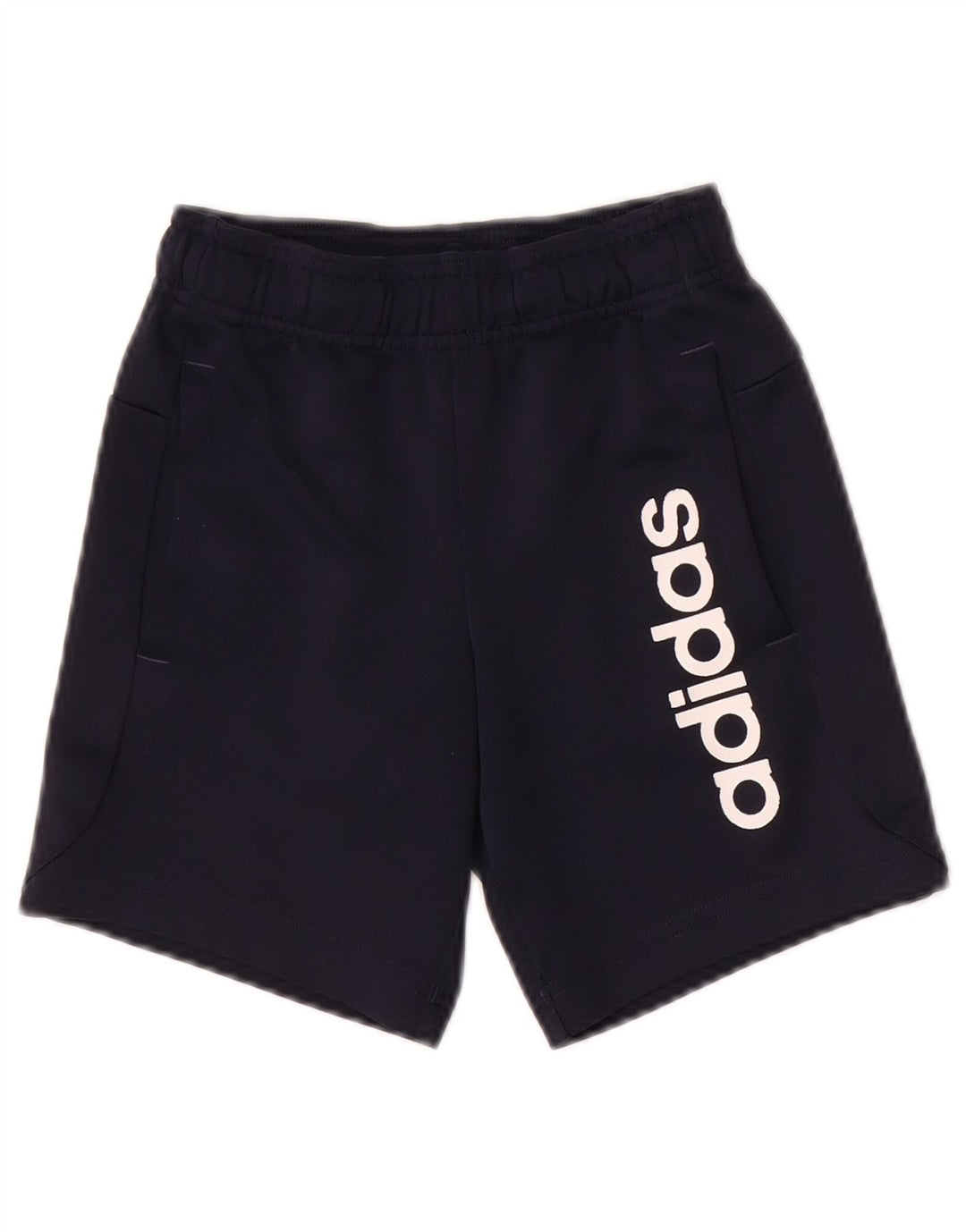 ADIDAS Grafiske sportsshorts til drenge 7-8 år marineblå
