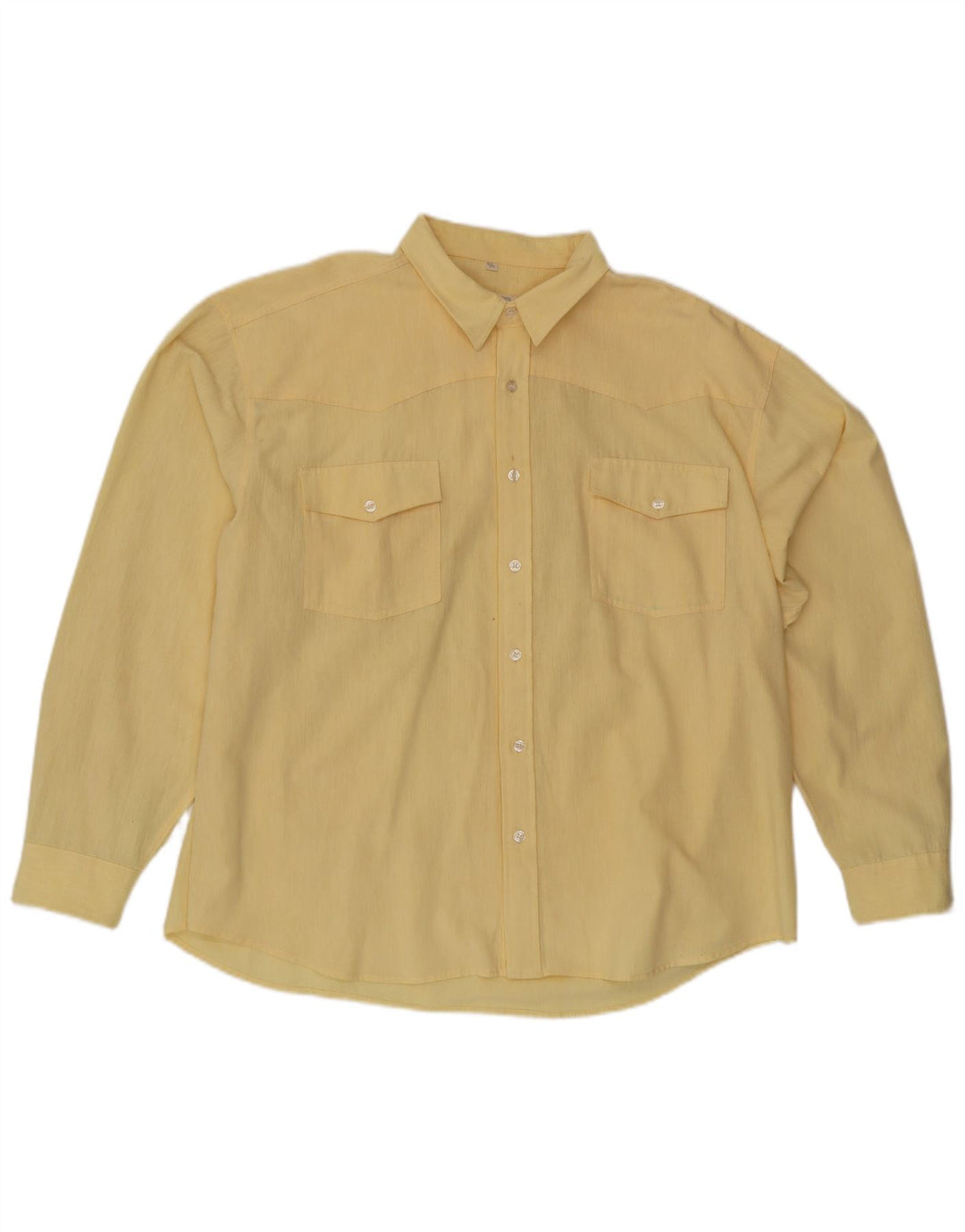 ARIZONA JEANS Herreskjorte str. 45/46 XL Gul bomuld