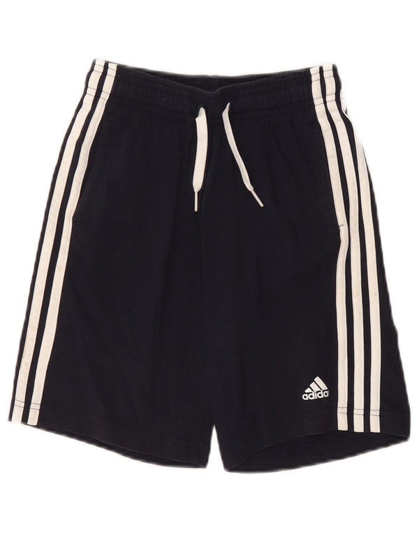 Adidas drenge sportsshorts 9-10 år marineblå bomuld