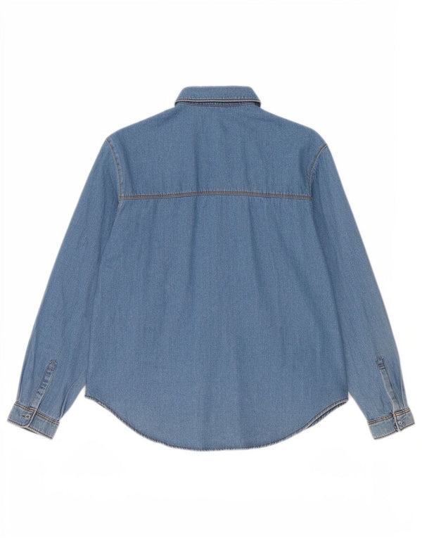 Zara Boys Denimskjorte 13-14 år Blå Bomuld