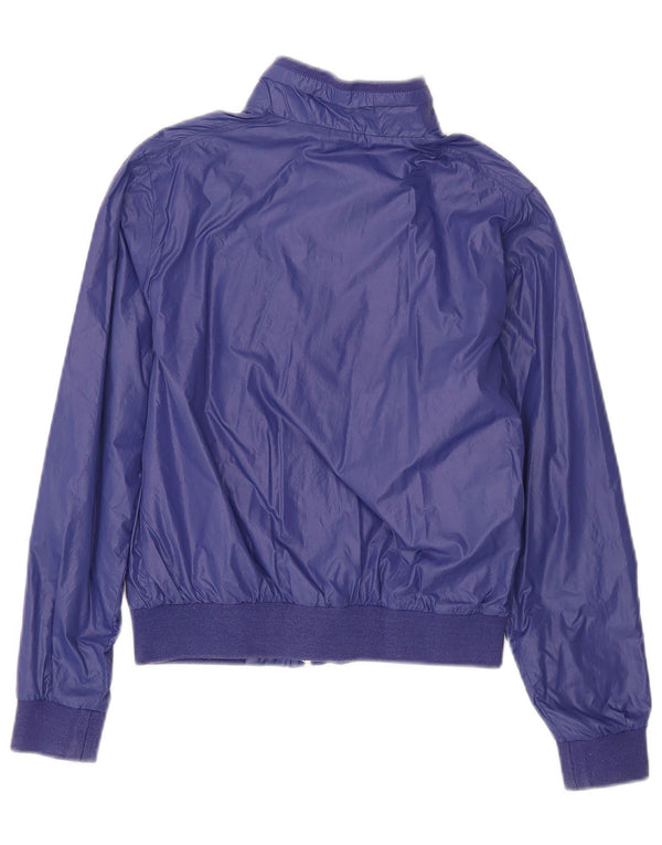 Moncler piger bombefly jakke 11-12 år blå nylon