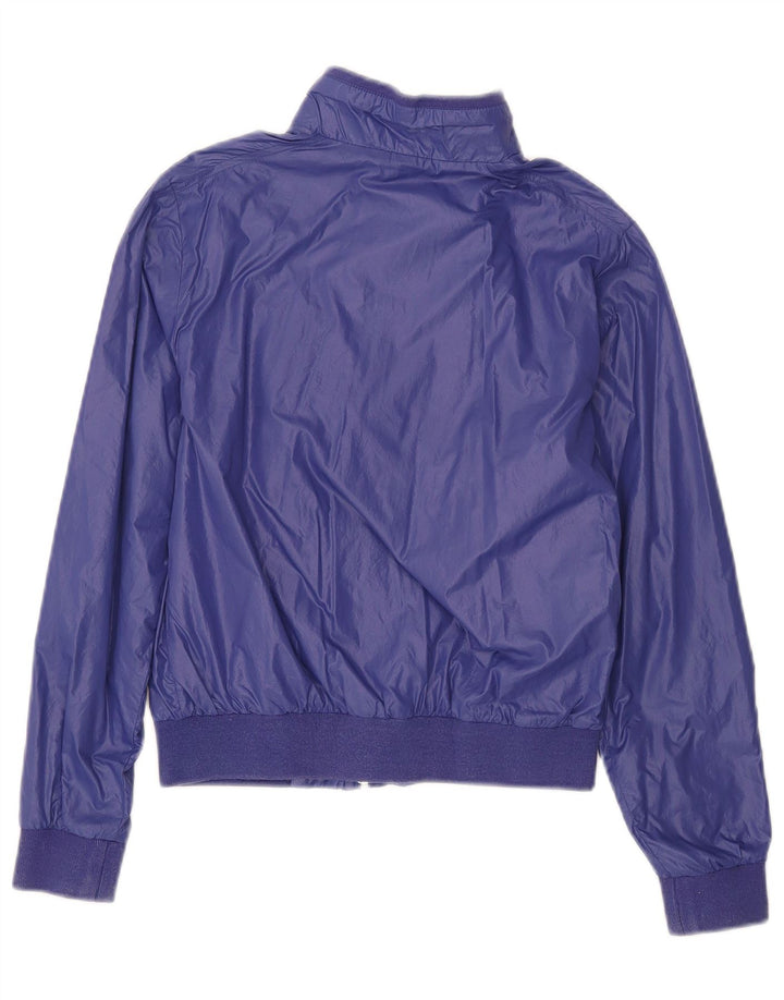Moncler piger bombefly jakke 11-12 år blå nylon