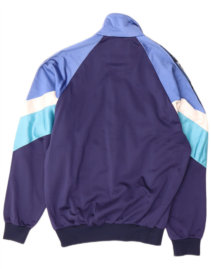 Asics Herre grafisk træningsdragt Topjakke Medium Blue Colourblock Polyamid