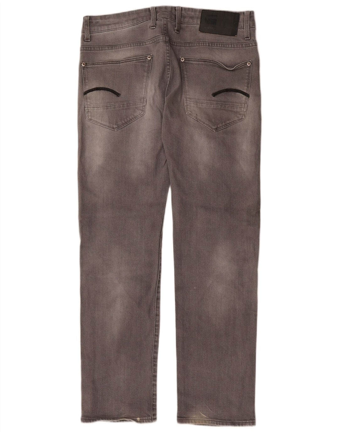 G-Star Straight Jeans til mænd W32 L32 Grå bomuld