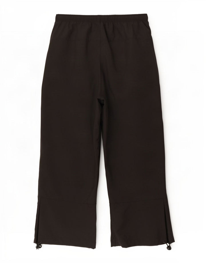 Nike Capri træningsdragtbukser til kvinder UK 8/10 Small Black Polyester