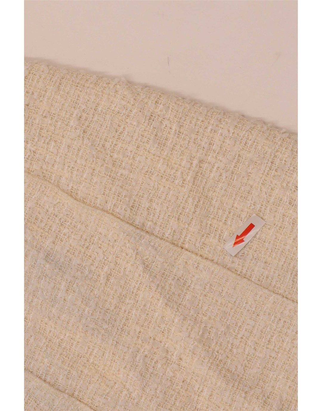 Zara Mini-nederdel til kvinder XS W24 Off White Polyester
