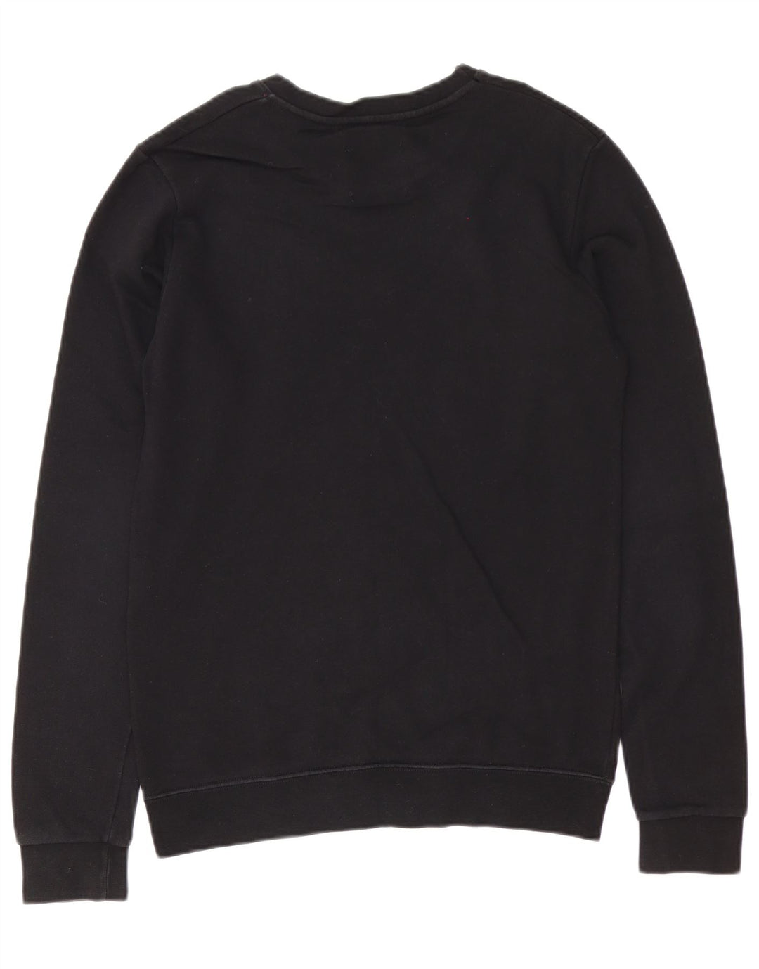 Pyrex Herre Grafisk Sweatshirt Jumper Lille sort bomuld