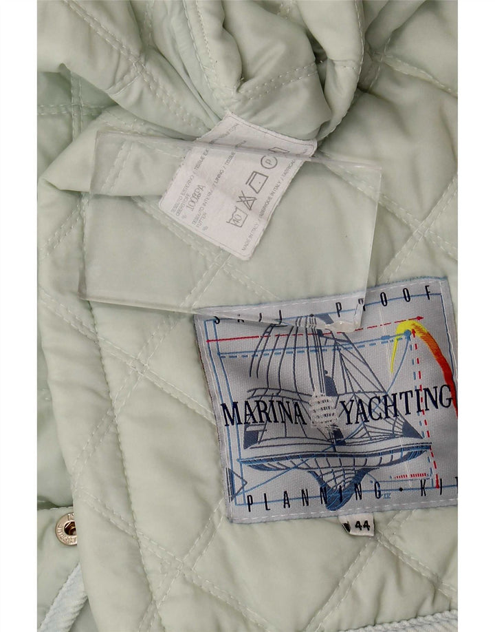 Marina Yachting Dame Quiltet Gilet IT 44 Medium Grøn Nylon