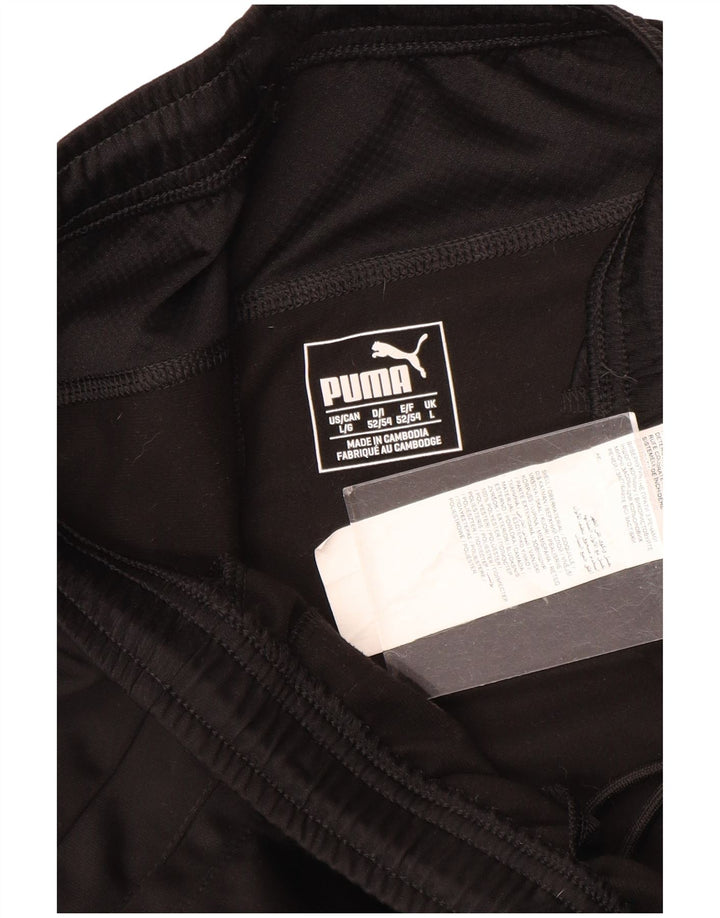 Puma Herre grafisk træningsdragt Bukser Large Sort Polyester