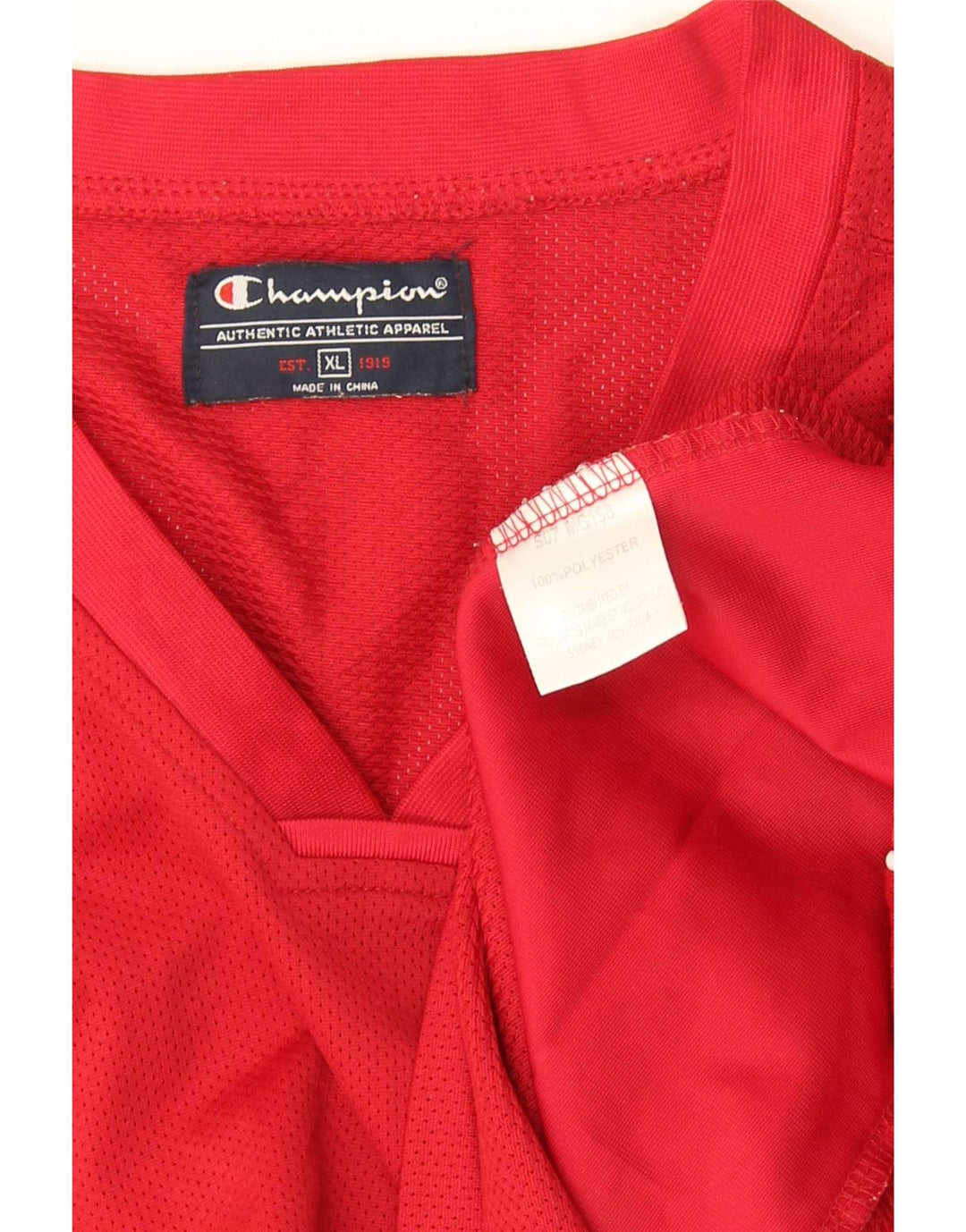 Champion Herrevest Top XL Rød Polyester