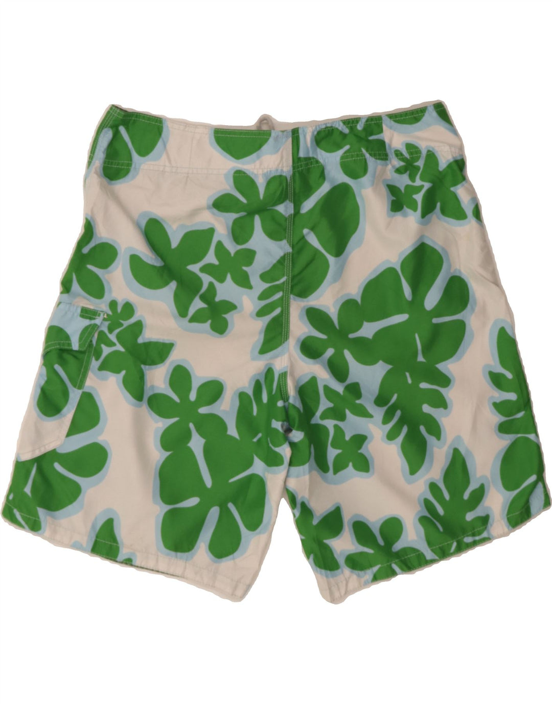 MOSSIMO Mens Graphic Swimming Shorts Large Green Polyester Vintage Mossimo and Second-Hand Mossimo from Messina Hembry 