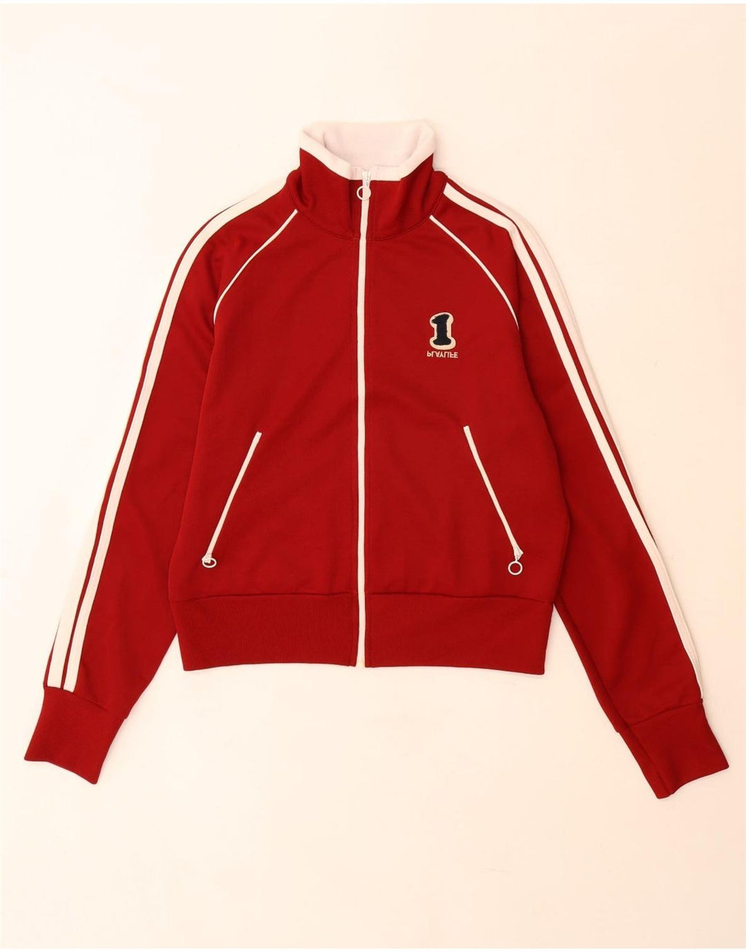 Playlife Dame træningsdragt Topjakke UK 12 Medium Rød
