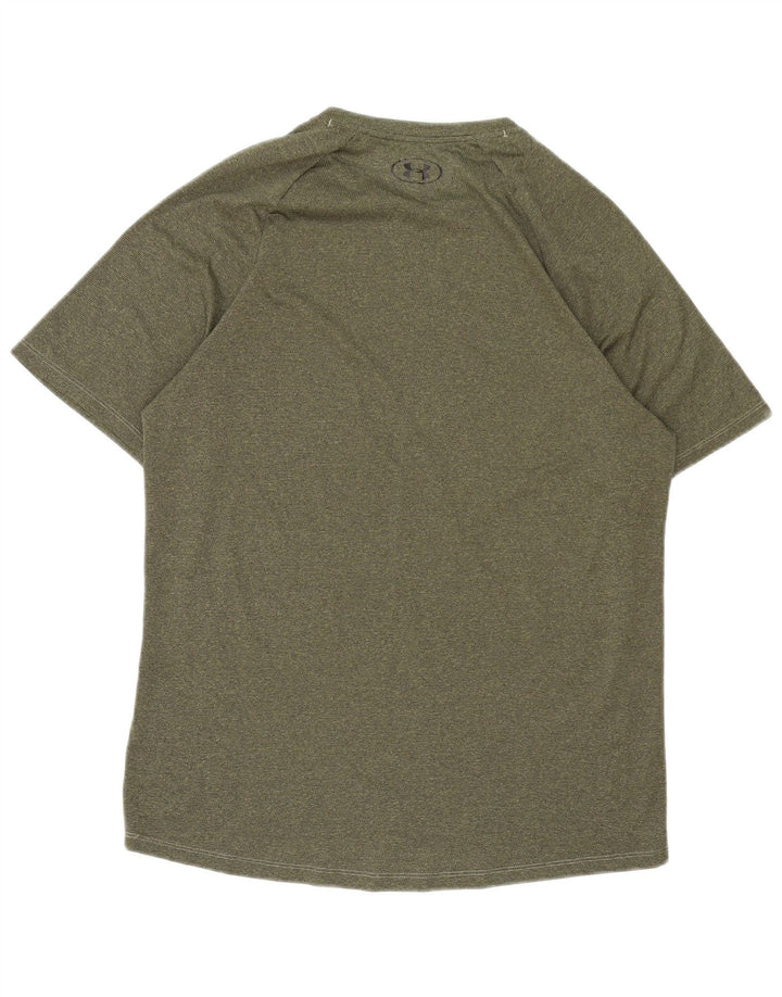 Under Armour Herre T-Shirt Top Medium Grøn