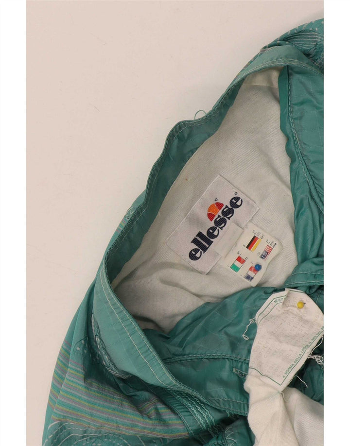 Ellesse Dame træningsdragt Topjakke IT 44 Medium Grøn Paisley Bomuld