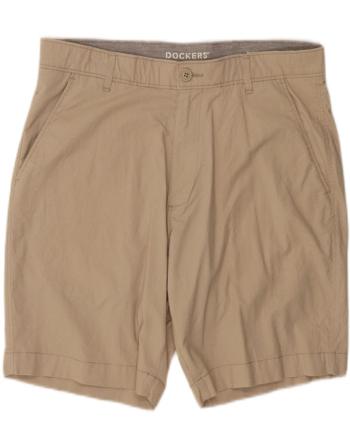 DOCKERS Mens Chino Shorts  W32 Medium Beige Cotton Vintage Dockers and Second-Hand Dockers from Messina Hembry 