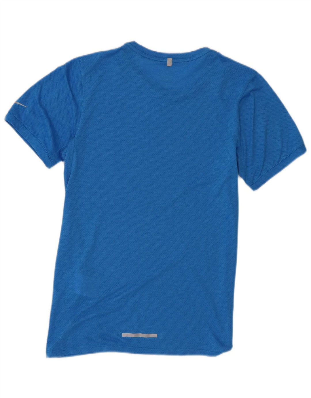 Nike herre Dri Fit T-shirt top lille blå polyester