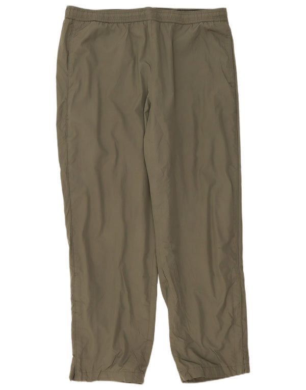 Izod Træningsdragt bukser til mænd Large Khaki Polyester