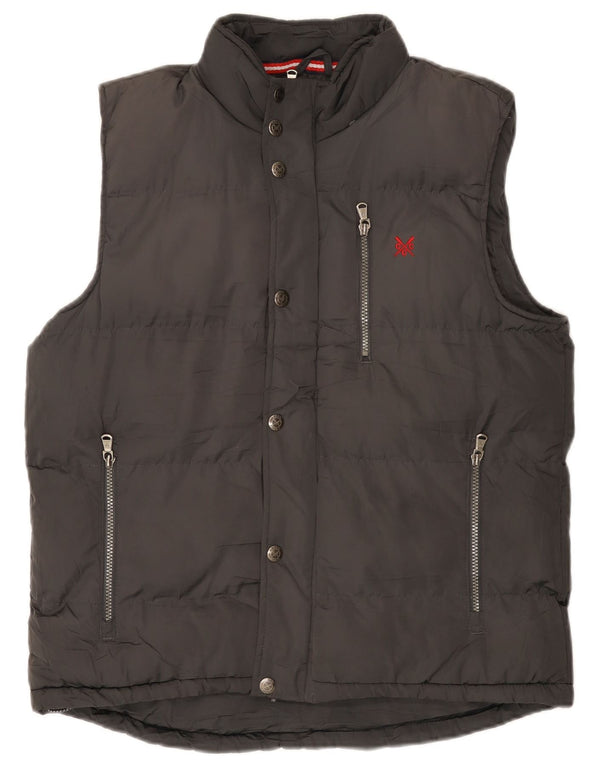 Besætningsbeklædning Herre Polstret Gilet UK 38 Medium Grey Polyester