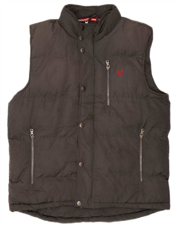 Besætningsbeklædning Herre Polstret Gilet UK 38 Medium Grey Polyester