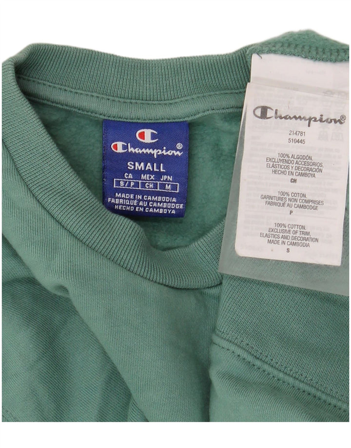 Champion Herre Sweatshirt Jumper Lille Grøn Bomuld