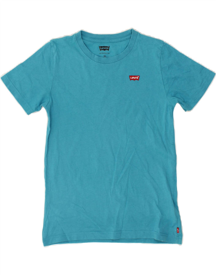 LEVI'S Boys T-Shirt Top 13-14 Years Blue Cotton Vintage Levi's and Second-Hand Levi's from Messina Hembry 