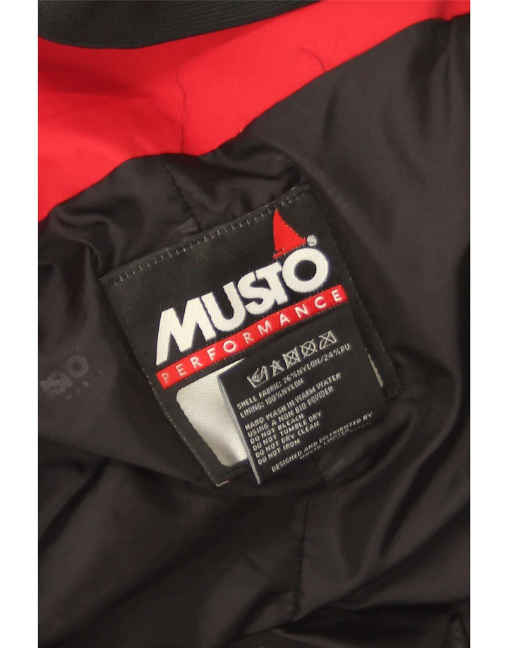 Musto Herre Performance Dungarees Skibukser XL Rød Colourblock Nylon