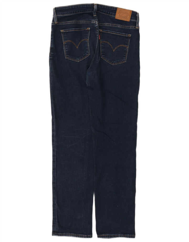 Levi's Dame 712 Slim Jeans W28 L28 Marineblå