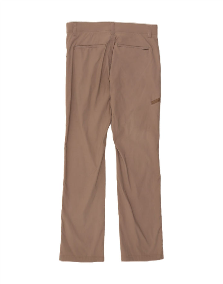ORVIS Mens Straight Cargo Trousers W32 L32 Beige Nylon Vintage Orvis and Second-Hand Orvis from Messina Hembry 