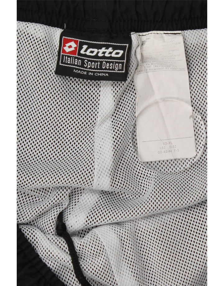 Lotto Herre træningsdragt Bukser UK 42/44 XL Sort Polyester