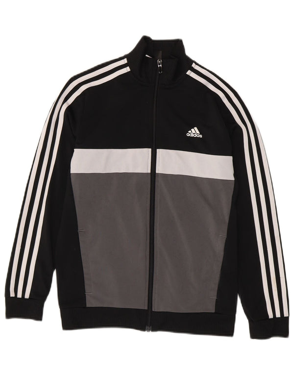 Adidas Boys Aeroready Tracksuit Topjakke 11-12 år Sort Sports
