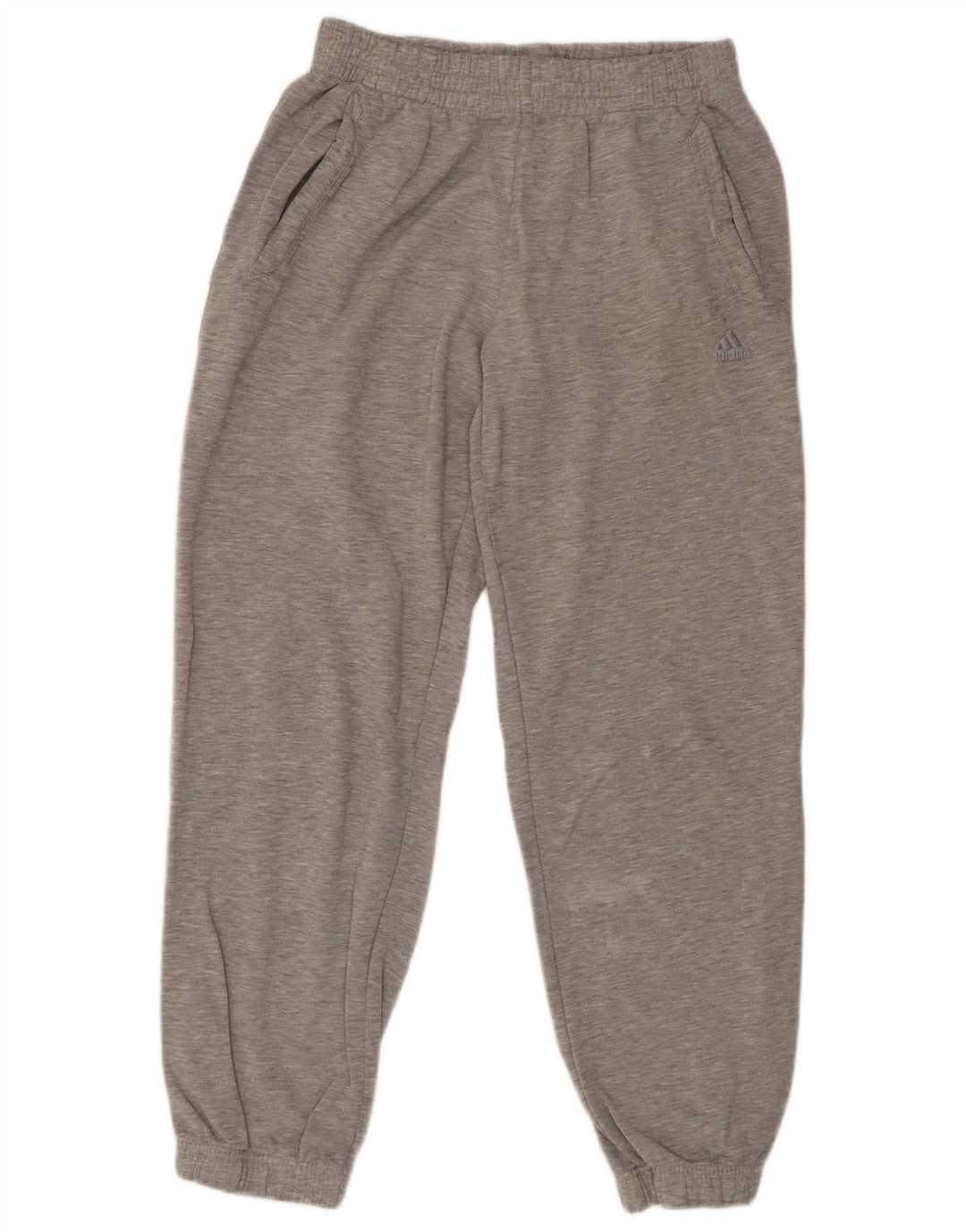 ADIDAS Træningsdragt til mænd Joggers Små grå bomuld