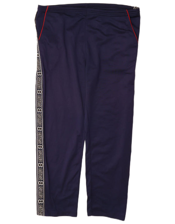 Errea Herre grafiske træningsdragt bukser 2XL Navy Blue Colourblock