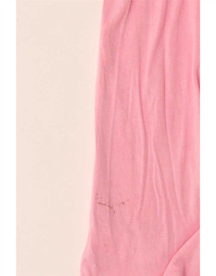 Gap Dame T-Shirt Top UK 10 Small Pink Rayon