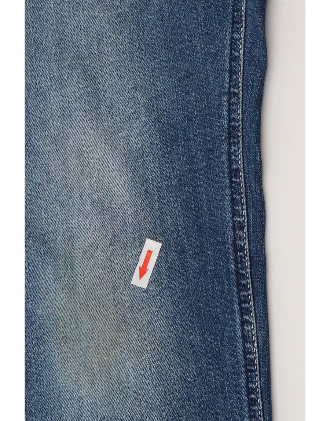 Gas Herre Slim Jeans W36 L34 Blå Bomuld